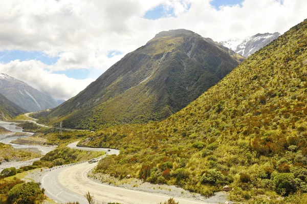 Arthur's Pass w Nowej Zelandii — Zdjęcie stockowe