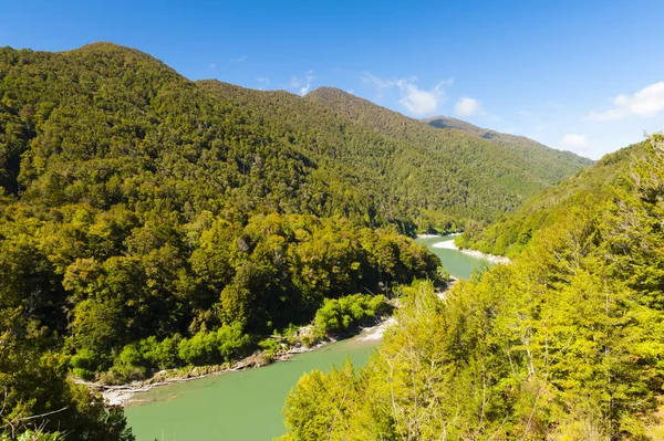 Río Buller en Nueva Zelanda — Foto de Stock
