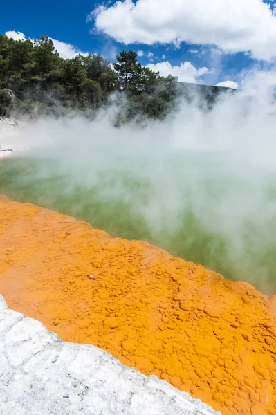 Champagne pool in the New Zealand — Stock Photo, Image