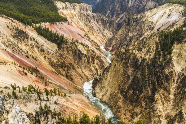 Grand Canyon av Yellowstone — Stockfoto