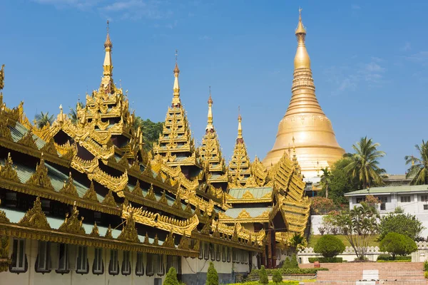 Shwedagon Paya in Barma — Stockfoto