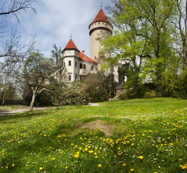 Konopiste kale Çek Cumhuriyeti
