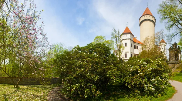 Konopiste kasteel in de Tsjechische Republiek — Stockfoto