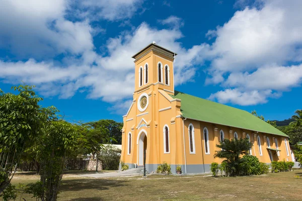 Igreja Católica nas Seychelles — Fotografia de Stock