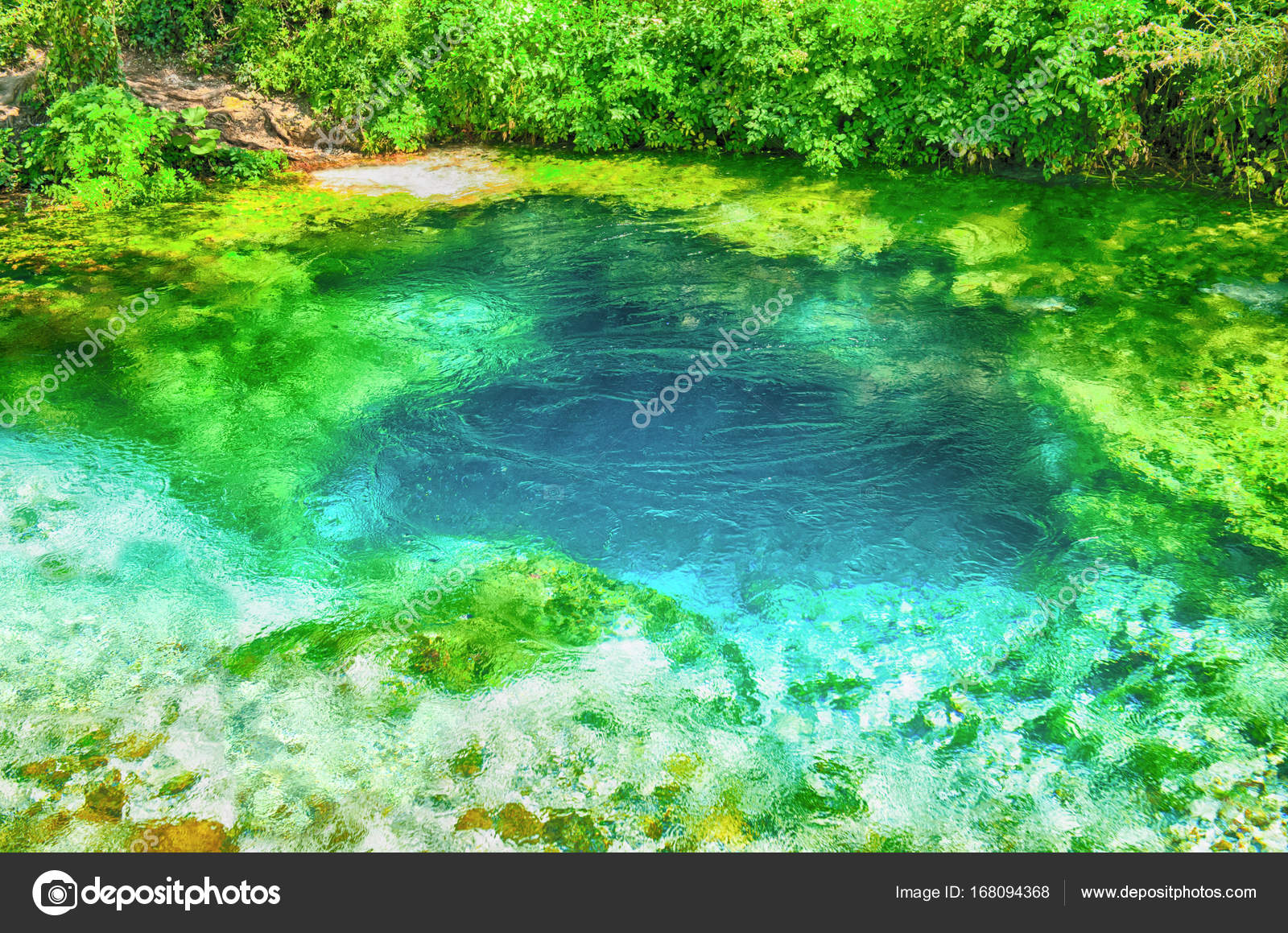 Syri i Kalter in Albania Stock Photo by ©fyletto 168094368