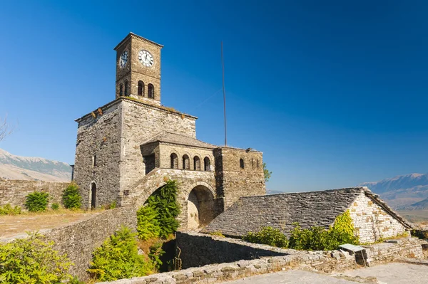 Gjirokaster w Albanii — Zdjęcie stockowe