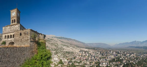 Gjirokaster w Albanii — Zdjęcie stockowe