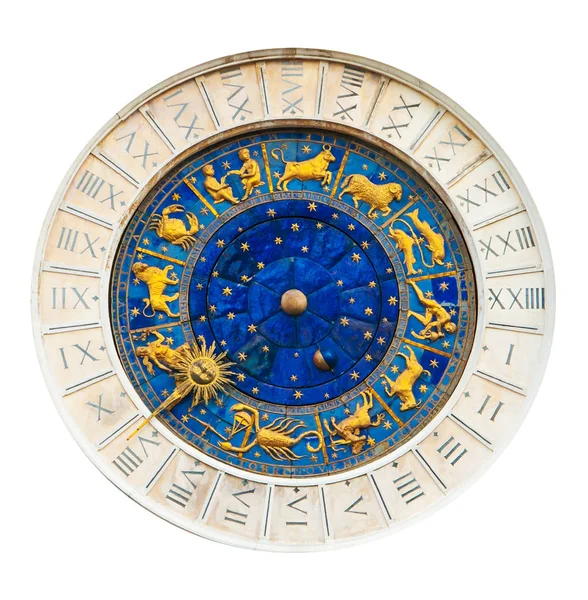 Astronomische Uhr in Venedig — Stockfoto