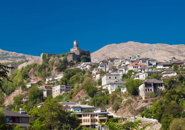 Gjirokaster em Albânia — Fotografia de Stock