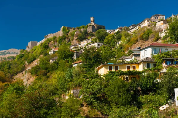 Gjirokaster em Albânia — Fotografia de Stock