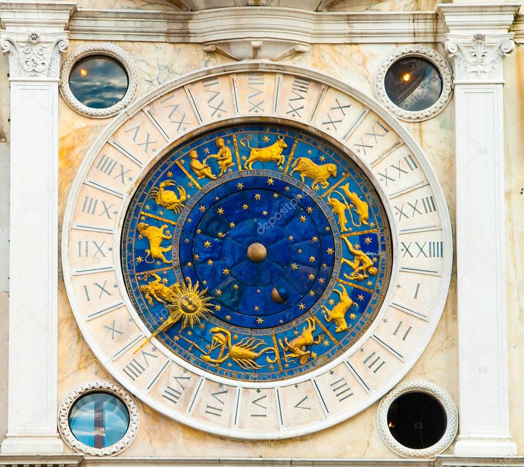 Astronomical clock in Venice