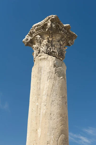 Column in Ephesus in Turkey — Stock Photo, Image