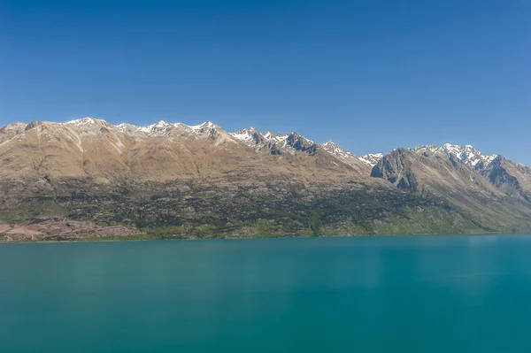 Lake Wakatipu na Novém Zélandu — Stock fotografie