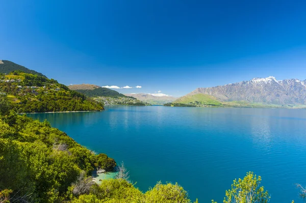 Lake Wakatipu in the New Zealand — Stock Photo, Image