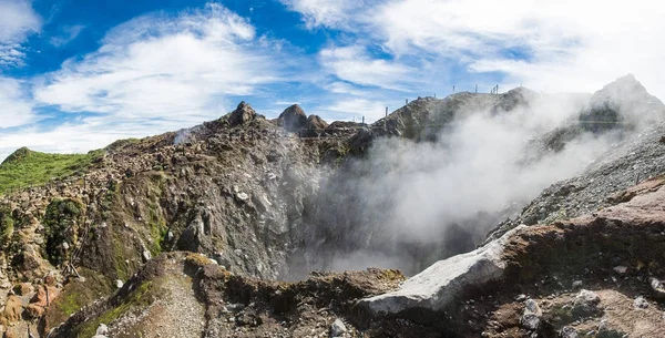 Volcán La Soufriere — Foto de Stock