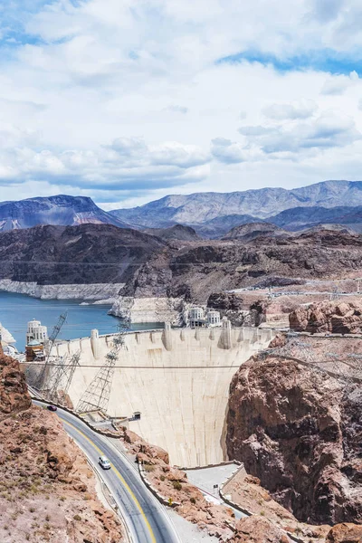 Hoover Dam in de VS — Stockfoto