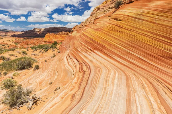 La ola en Arizona — Foto de Stock