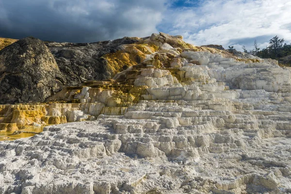 Terraces in Yellowstone — Stock Photo, Image