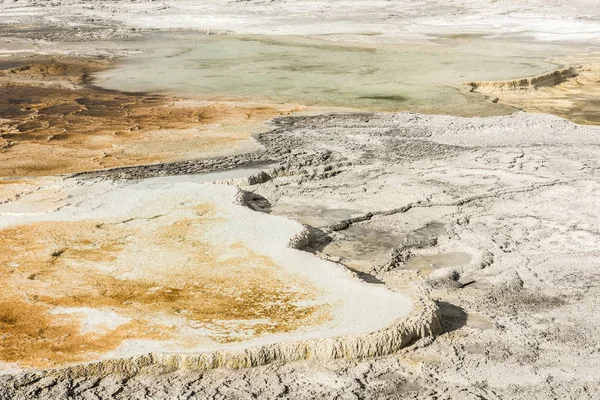 Terrasser i Yellowstone — Stockfoto