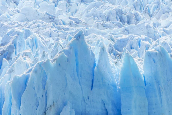 Detalhe do Glaciar Perito Moreno na Argentina — Fotografia de Stock