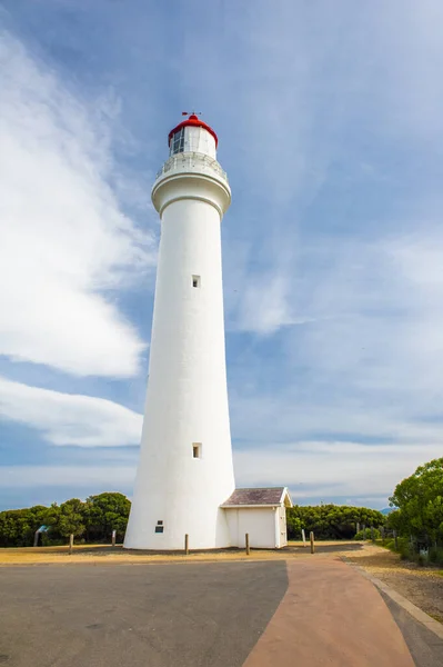 Famous Split Point Lighthouse Great Ocean Road Southern Coast Victoria — Stock Photo, Image