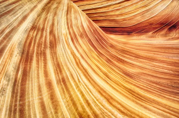 Wave Impressionante Vivido Vorticoso Pietrificata Formazione Arenaria Dune Coyote Buttes — Foto Stock