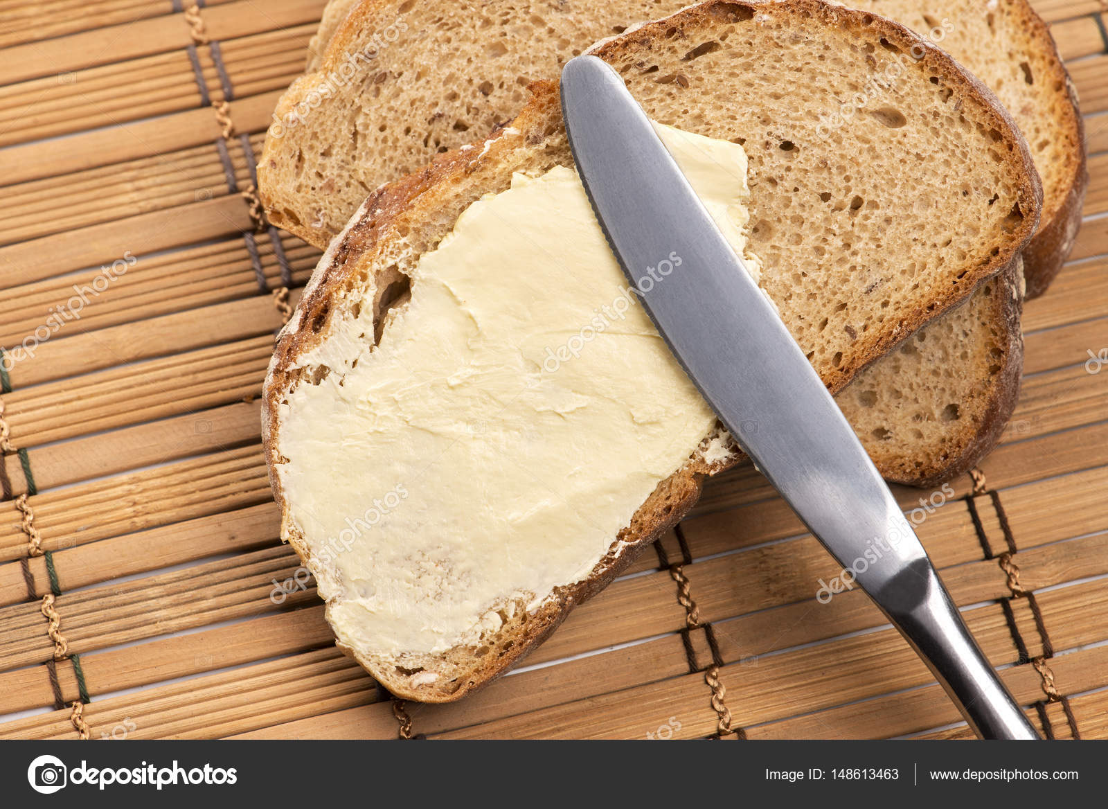 Bread And Butter Stock Photo By C Larisabozhikova