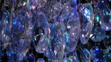 Çok renkli ışıltı kristalleri arkaplanı