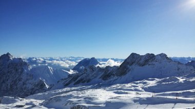 Zugspitze - Almanya üst
