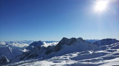 Zugspitze - Almanya üst