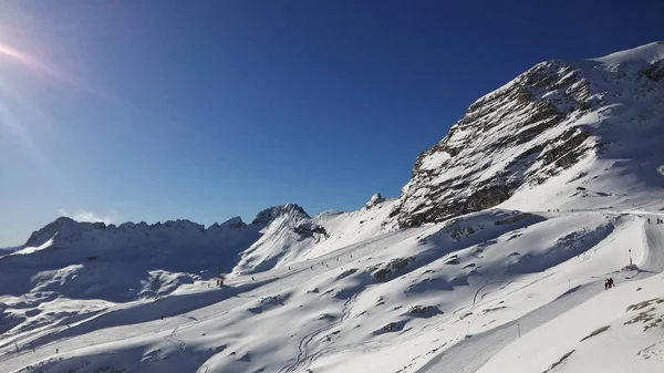 Zugspitze - upp i Tyskland — Stockfoto