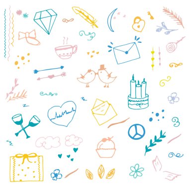  Sevgililer günü öğeleri