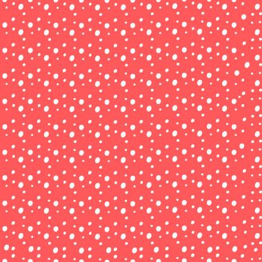 Rasgele beyaz noktalar seamless modeli. 