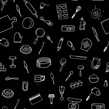 Hamur hazırlık seamless modeli. 