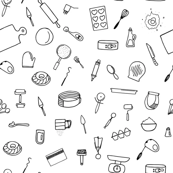 Hamur hazırlık seamless modeli. 