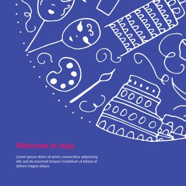 İtalya'nın sembolleri. 