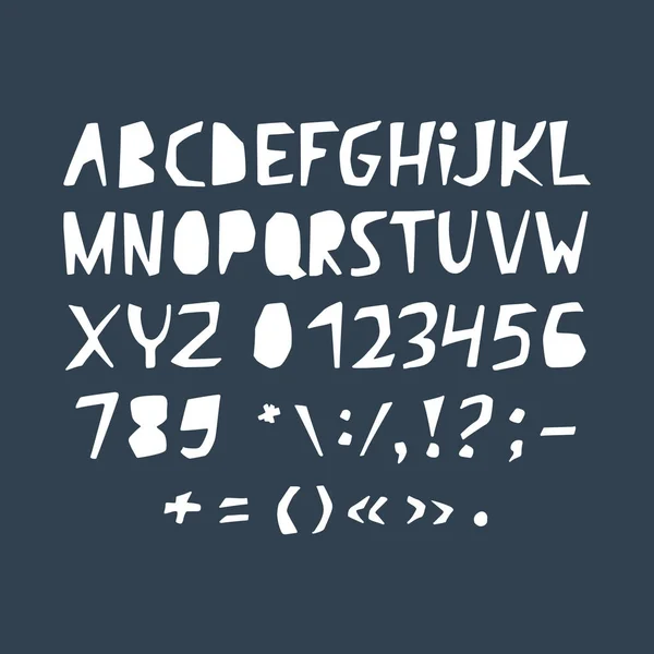 Забавный алфавит. Вектор abc . — стоковый вектор
