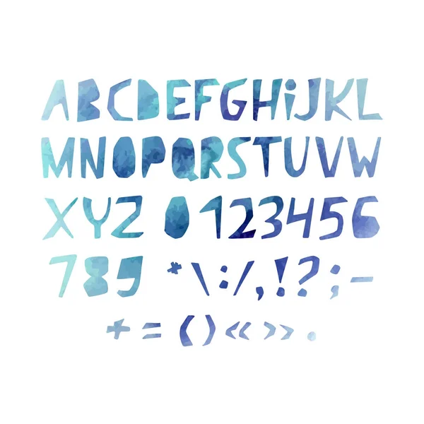 Grappige alfabet. Vector abc. — Stockvector