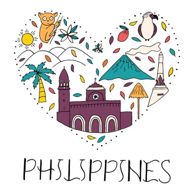 Kalp sembolleri, Filipinler. 