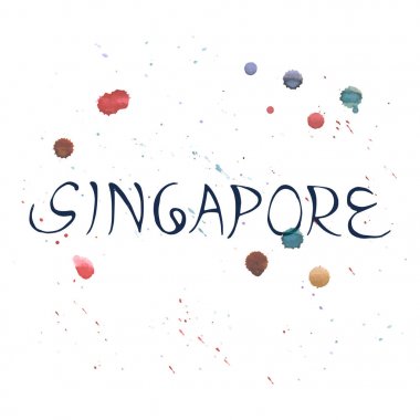 Singapur yazı. 