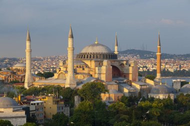 Ayasofya Müzesi öğleden sonra Istanbul, Türkiye