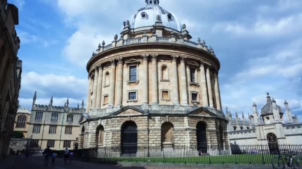Oxford United Kingdom October 2016 Radcliffe Camera Bodleian Library Oxford — Αρχείο Βίντεο