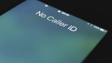 Teknoloji telekomünikasyon akıllı telefon sürprizi temaları gece çaldığında kapanır.