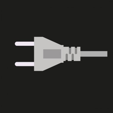 Elektrik prizinden vektör