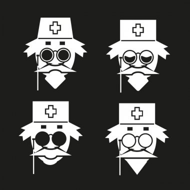Vektör doktor seti