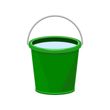 Plastik kova vektör