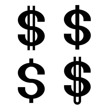 Vektör dolar işareti