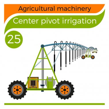 Center pivot irrigation clipart