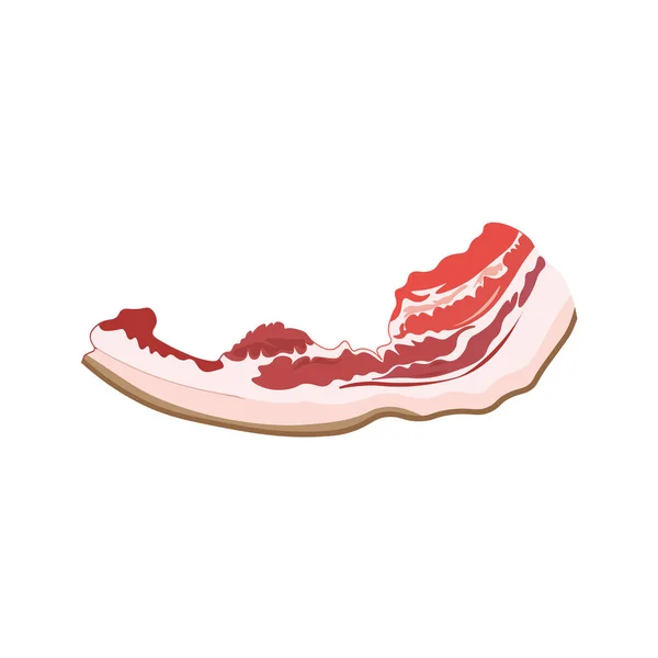 Bacon vectorillustratie — Stockvector