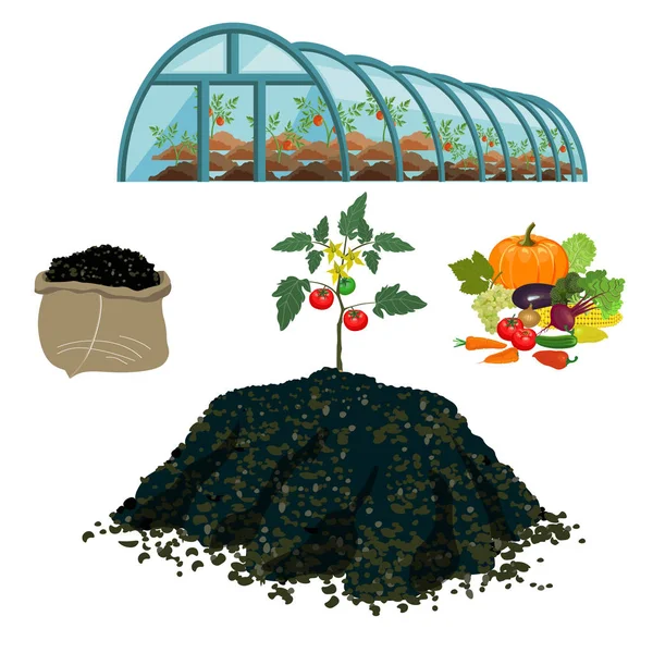 Ilustração para a agricultura —  Vetores de Stock